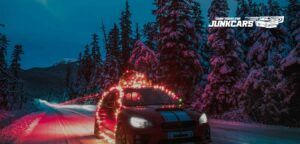 Christmas car decoration