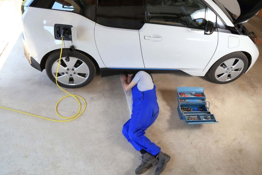 Electric car maintenance a lot less than regular car